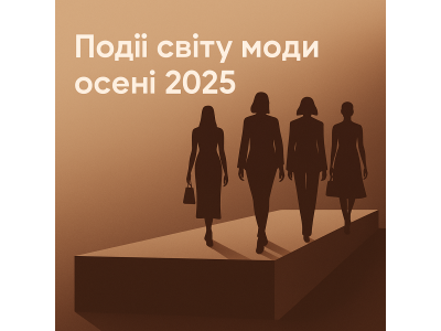 Події світу моди осені 2025